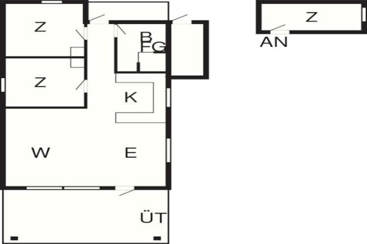 Two-Bedroom Holiday Home In Skibby 1 Exterior foto